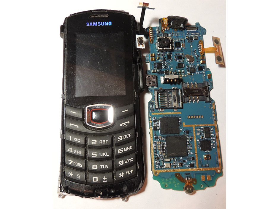 Восстановление контактов и заметок с Samsung GT-B2710.